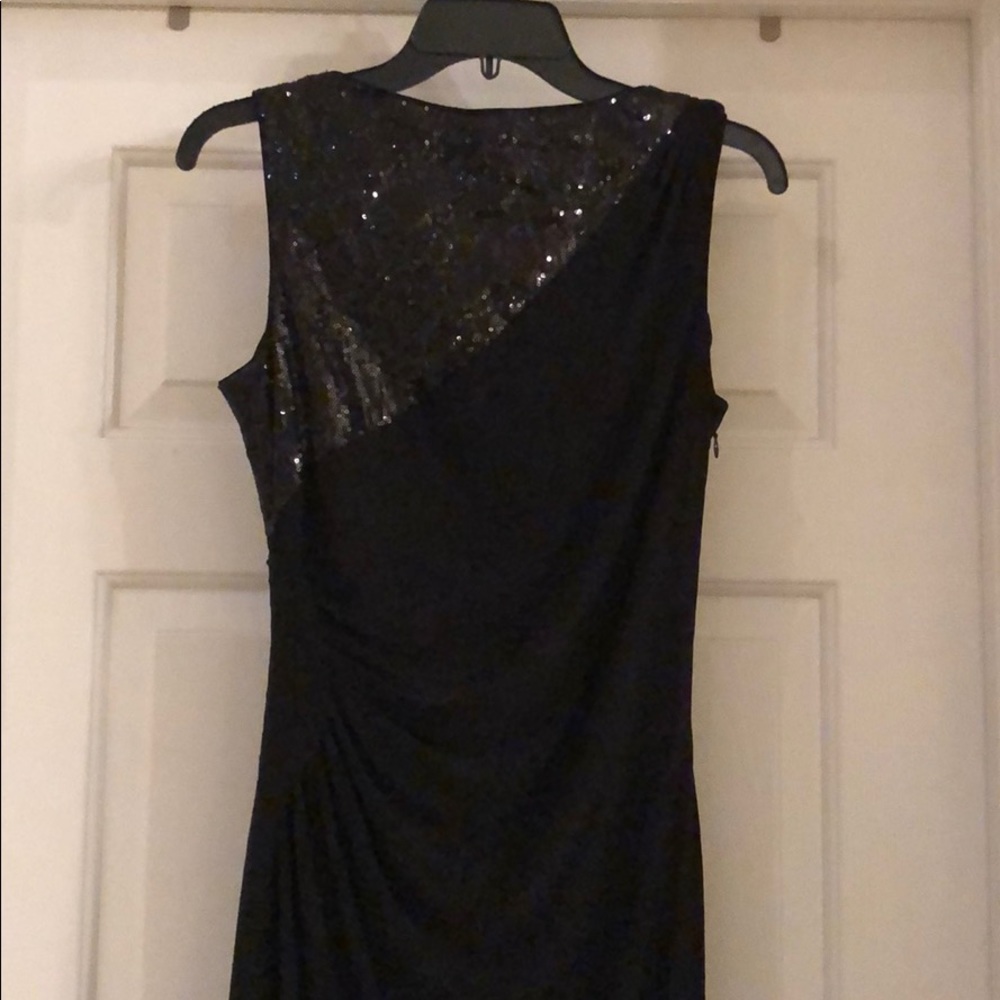 🍸Black floorlength sequin gown